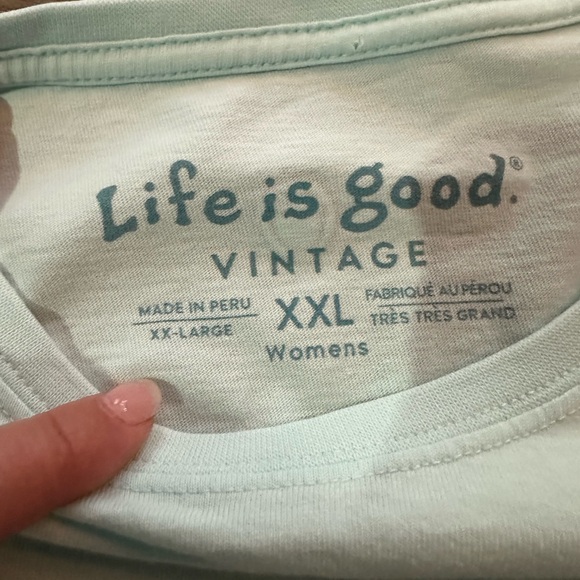 Life Is Good ' Hold your Horses' Women's graffic tee - Picture 4 of 4